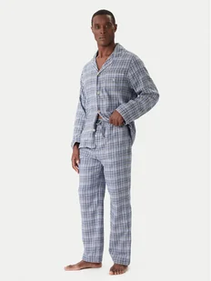 Polo Ralph Lauren Piżama 714754038010 Niebieski Regular Fit - Piżamy męskie - miniaturka - grafika 1