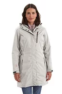 Płaszcze damskie - Killtec Alisi parka zimowa damska, parka funkcyjna z odpinanym kapturem płaszcz zimowy parka outdoorowa, zielono-szara, 46 32730-000 - miniaturka - grafika 1