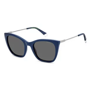 Polaroid PLD 4144/S/X Blue - Okulary przeciwsłoneczne - miniaturka - grafika 1