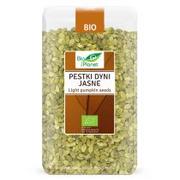 Orzechy i nasiona - Bio Planet PESTKI DYNI JASNE BIO 1 kg - - miniaturka - grafika 1