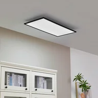 Lampy pozostałe - Panel LED Lindby Lamin, czarny, 80 cm, aluminium, CCT, pilot - miniaturka - grafika 1