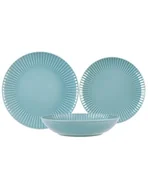 Serwisy obiadowe - Komplet obiadowych talerzy dla 6 osób 18 elementów Lubiana Daisy Cloud - miniaturka - grafika 1