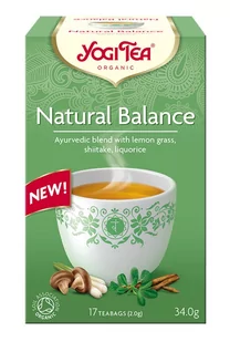 Yogi Tea HERBATKA NATURALNA RÓWNOWAGA Z SHIITAKE BIO (17 x 2 g) 34 g - BP-4012824404847 - Herbata - miniaturka - grafika 1