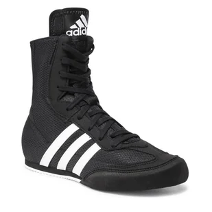 Buty bokserskie adidas Box Hog 2 FX0561 Czarny - Kimona, stroje i obuwie - miniaturka - grafika 1