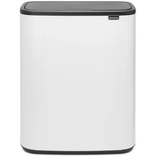 Brabantia Kosz na śmieci Bo Touch Bin 2 x 30 l biały 221408 - Kosze na śmieci - miniaturka - grafika 1