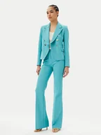 Komplety damskie - ARTIGLI Garnitur ACTA002355 Turkusowy Regular Fit - miniaturka - grafika 1
