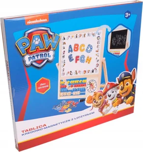 Tablica Kredowo Magnetyczna z Liczydłem Psi Patrol - Tablice dla dzieci - miniaturka - grafika 1