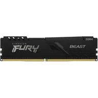 Pamięci RAM - Kingston FURY 8GB 1x8GB 3600MHz CL17 Beast Black - miniaturka - grafika 1