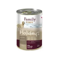 Mokra karma dla psów - FamilyFirst Kaczka+batat+monoproteina adult 400g - miniaturka - grafika 1