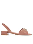 Sandały damskie - Aldo Sandały Muffy 13917620 Różowy - miniaturka - grafika 1