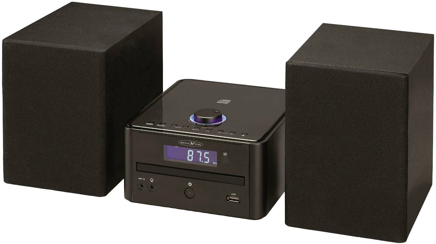 Reflexion HIF79FM Micro-HiFi-System schwarz