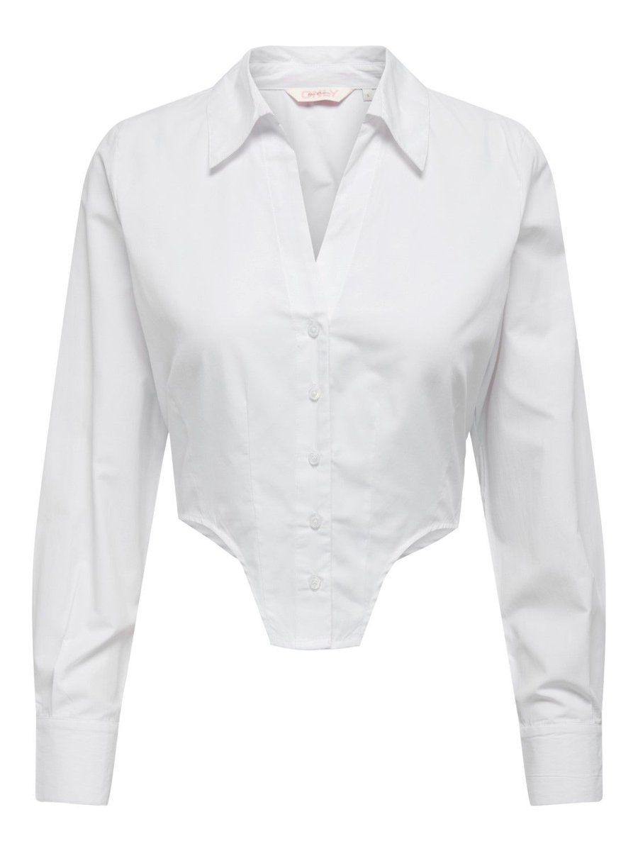 camicie donna only 15296738 agla bright white