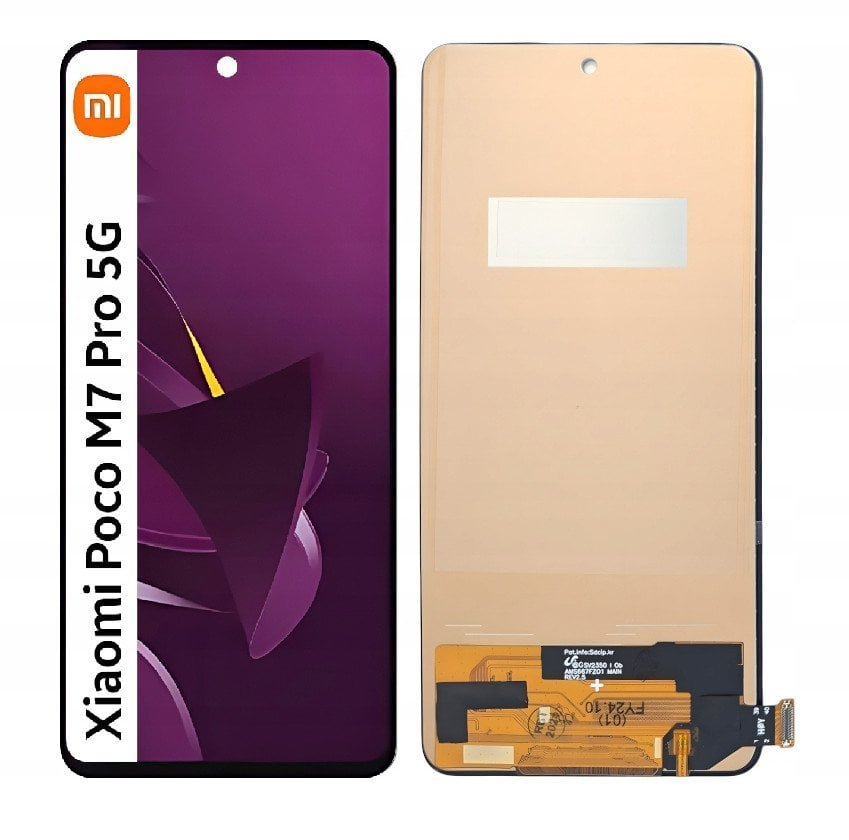 Wyświetlacz do Xiaomi Poco M7 Pro 5G Ekran LCD OLED 2409FPCC4G 2409FPCC4I 5904858346981