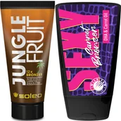 Balsamy i kremy do opalania - Soleo Jungle Fruit + Wild Tan Sexy Carrot Gratis - miniaturka - grafika 1