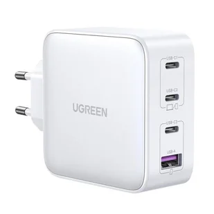 Szybka ładowarka GaN 3x USB-C USB 100W PPS PD Power Delivery biała - Ładowarki do telefonów - miniaturka - grafika 12