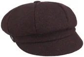 Czapki dla dzieci - Czapka Newsboy Shetland Wool by Lierys, bordowy, One Size - miniaturka - grafika 1
