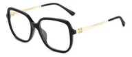 Okulary korekcyjne, oprawki, szkła - Okulary korekcyjne Jimmy Choo JC376 G 807 - miniaturka - grafika 1