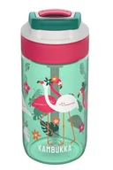 Bidony dla dzieci - Butelka dla dzieci KAMBUKKA Lagoon 400 ml Pink Flamingo - miniaturka - grafika 1
