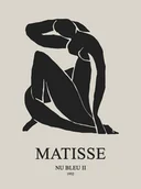 Podkładki pod mysz - PODKŁADKA POD MYSZ Z Nadrukiem 22x18 cm Henri Matisse Nu Bleu Tekst Prezent - miniaturka - grafika 1