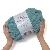 Pasmanteria - Gruba włóczka chenille Miętowy - miniaturka - grafika 1