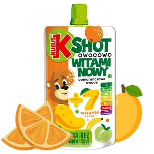 Kubuś Shot owocowo-witaminowy o smaku wielooowocowym 100 g - Soki i napoje niegazowane - miniaturka - grafika 1