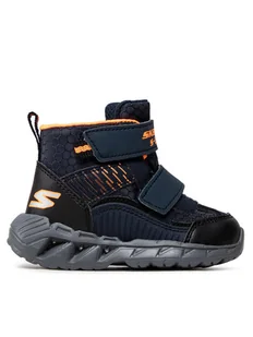 Skechers Trzewiki Frosty Fun 401504N/NVBK Granatowy - Buty dla chłopców - miniaturka - grafika 1