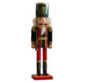 Ozdoby bożonarodzeniowe - Dziadek do orzechów drewniany 38 cm - miniaturka - grafika 1