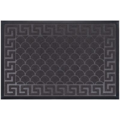 Wycieraczka MULTIDECOR Tivoli bordiura grecki Szary 80 x 120 cm
