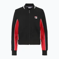Bluzy damskie - Bluza damska FILA Settanta Track black/true red - miniaturka - grafika 1