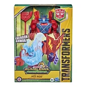 Figurki dla dzieci - Hasbro, figurka TRANSFORMERS CYBERVERSE ACTION ATTACKERS ULTIMATE - S4 HOT ROD - miniaturka - grafika 1