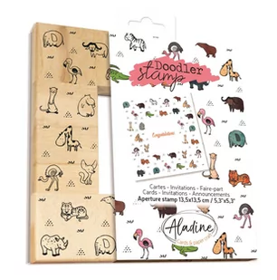 Stempel Ramka ze Zwierzątkami - Scrapbooking - miniaturka - grafika 1