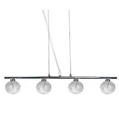 Lampy sufitowe - Candellux LISTWA sufitowa LAMPA wisząca OPRAWA Żyrandol DO salonu SPHERE 34-14047 Chrom kula - miniaturka - grafika 1