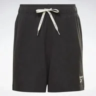 Spodenki damskie - Reebok spodenki damskie sportowe do połowy uda bawełna rozmiar S - miniaturka - grafika 1