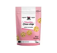 Ciastka - Kookie Cat ciasteczka wegańskie  z wanilią i kawałkami czekolady 100g BIO - miniaturka - grafika 1