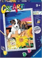Zabawki kreatywne - CreArt: Psiaki - Ravensburger - miniaturka - grafika 1