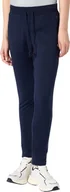 Spodnie sportowe damskie - Champion Spodnie damskie dresowe Slim Pants granatowe 118041 BS501 XL - miniaturka - grafika 1