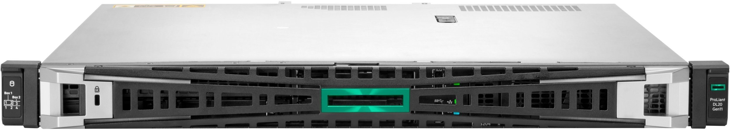 HPE ProLiant DL20 Gen11 6333P 3.1GHz 6c 1P 1x32GB-U 4SFF 2x480GB SSD 1x1000W PS EU Server P87466-425