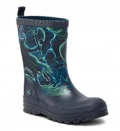 Kalosze damskie - Viking Kalosze Wsuwane Granatowe Dziecięce 21 Żgt - miniaturka - grafika 1