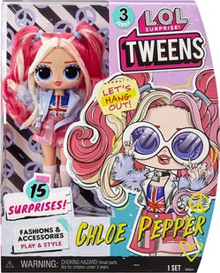 LOL Surprise Tweens Seria 3 Lalka Chloe Pepper 584056 - Lalki dla dziewczynek - miniaturka - grafika 6