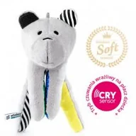Szumiące zabawki - Whisbear Whisbear - Szumiący Miś z funkcją CRYsensor (cytryna) 49319 - miniaturka - grafika 1