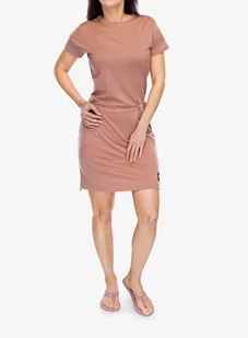 Sukienka turystyczna Icebreaker Merino 200 IB X TNF Dress - burlwood - Spodnie narciarskie - miniaturka - grafika 1