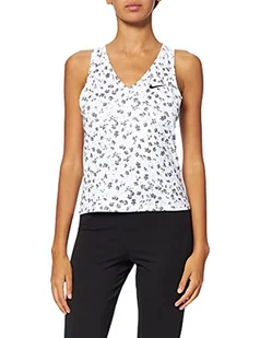 NIKE Damska kamizelka W NKCT DF VCTRY Tank PR, biała/czarna, L - Kamizelki damskie - miniaturka - grafika 1
