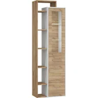 Witryny - Witryna Lewa L1D RIO-26 Rio MebloCross Craft Biały / Craft Złoty - miniaturka - grafika 1