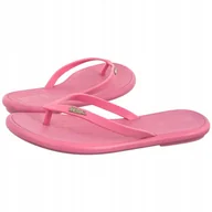 Klapki i japonki damskie - Buty Klapki Japonki Damskie Melissa Sun Marina 33910/AN771 Pink Różowe - miniaturka - grafika 1