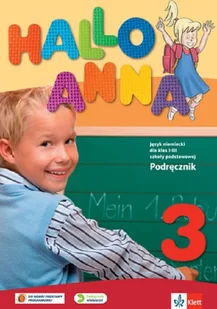 Hallo Anna 3 KB + 2CD w wieloletnia) LEKTORKLETT Olga Swerlowa - Książki do nauki języka angielskiego - miniaturka - grafika 1