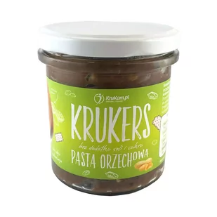 KruKam Krukers chrupiąca pasta orzechowa 300g - Słodkie kremy i masła - miniaturka - grafika 1