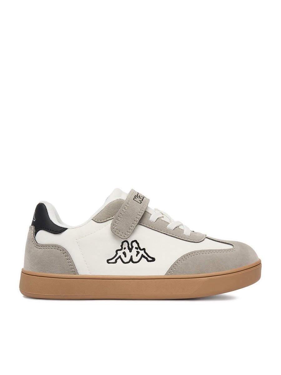 Kappa Sneakersy Chłopiec Biały KAPPA-CEOWB-NF214809(CH) Biały Szary