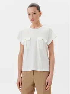 Rinascimento Bluzka CFC0122690003 Écru Regular Fit - Bluzki damskie - miniaturka - grafika 1