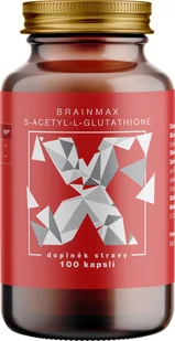 BrainMax S-Acetyl-L-Glutathione, SAG, 100 mg, 100 kapsułek roślinnych - Witaminy i minerały - miniaturka - grafika 1
