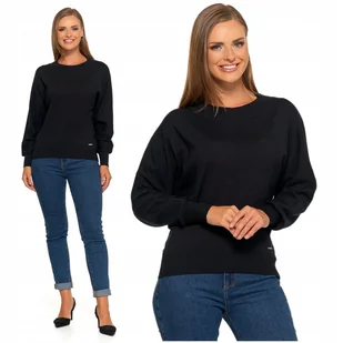 Elegancki SWETER DAMSKI z Luźnymi Rękawami Klasyczny Modny MORAJ XL/XXL - Swetry damskie - miniaturka - grafika 1